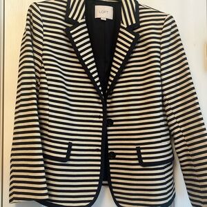 LOFT Striped blazer